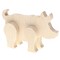Good Wood by Leisure Arts Standing Animal, Pig – Unfinished Wood Cutouts for Crafts, DIY Wooden Animal Shapes, Rustic Craft Wood Decor, Painting Projects, and Home Art Supplies